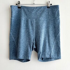 Zobha Blue Athletic Shorts, Blue Bike Shorts, Stretchy Shorts, Size XL